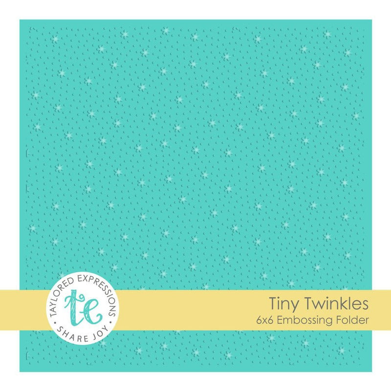 Tiny Twinkles Embossing Folder