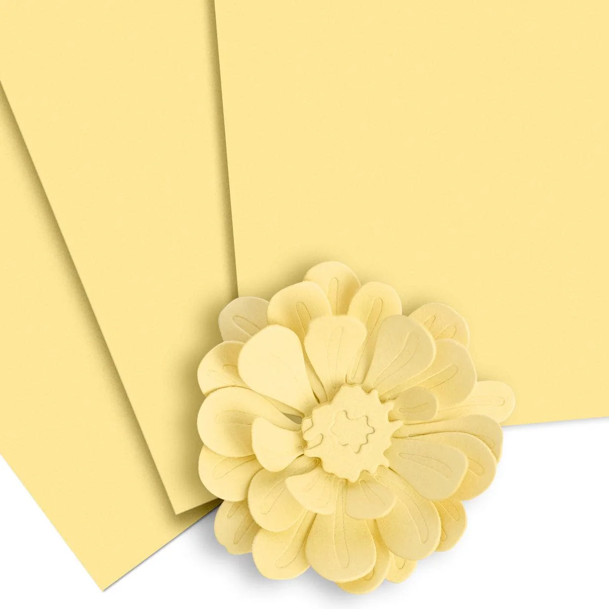 Crafty Necessities 8.5x11 Cardstock: Buttercream