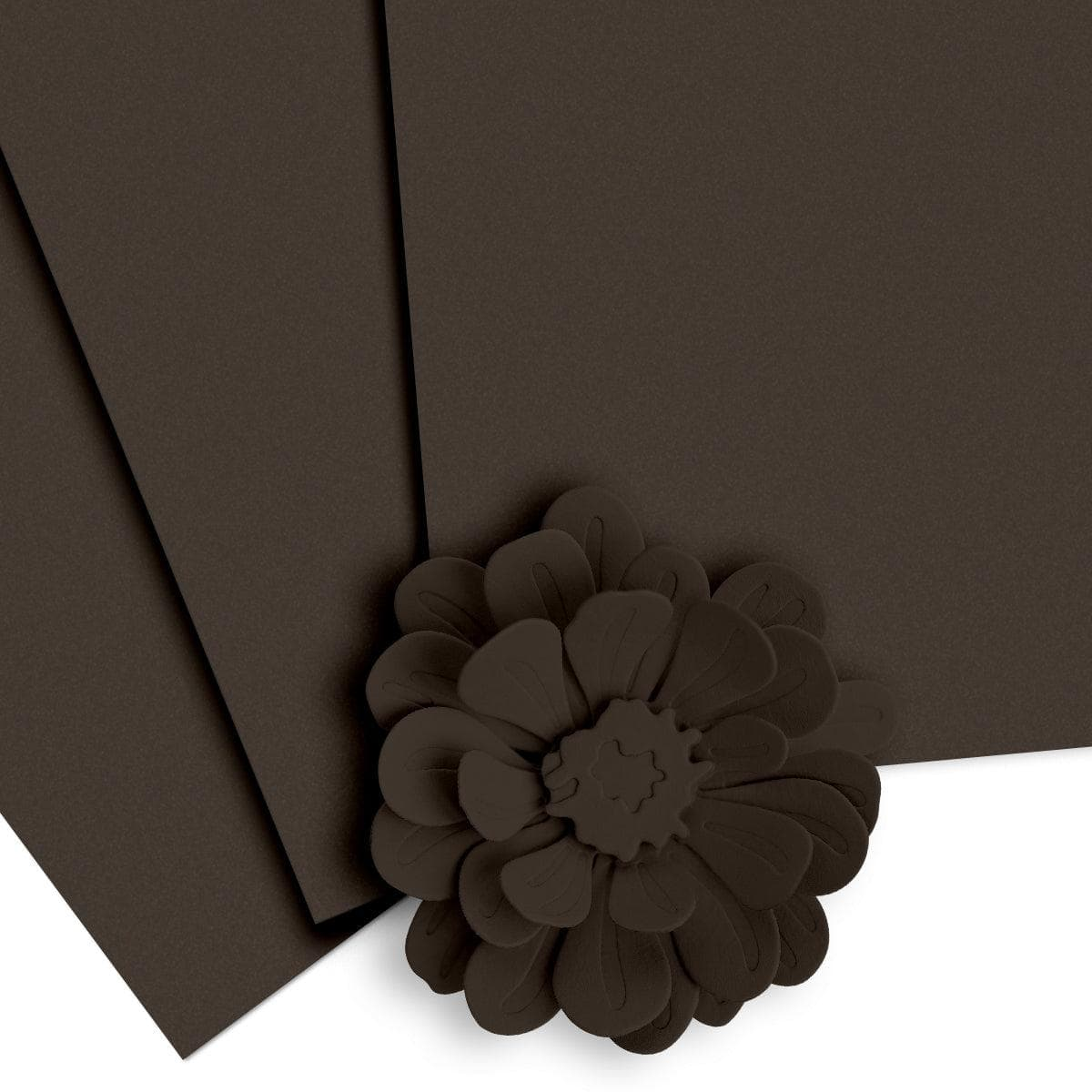 Crafty Necessities 8.5 x 11 Cardstock: Dark Chocolate