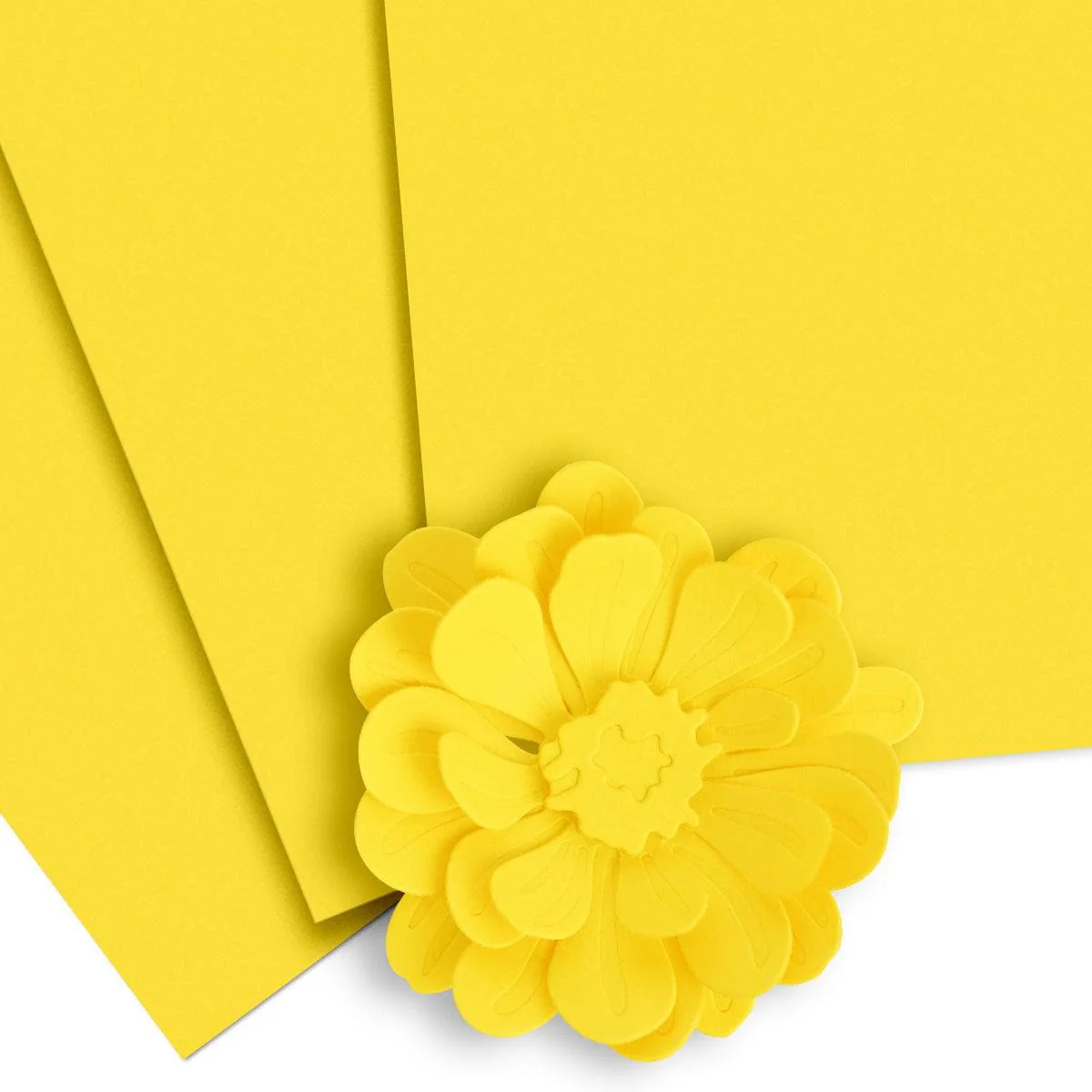 Crafty Necessities 8.5x11 Cardstock: Fresh Lemon