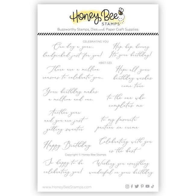 Celebrating You Stamp Set