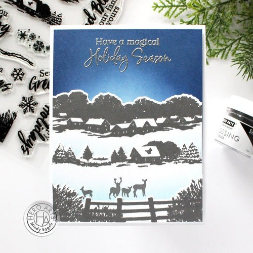 Winter Scenics Stamp Set