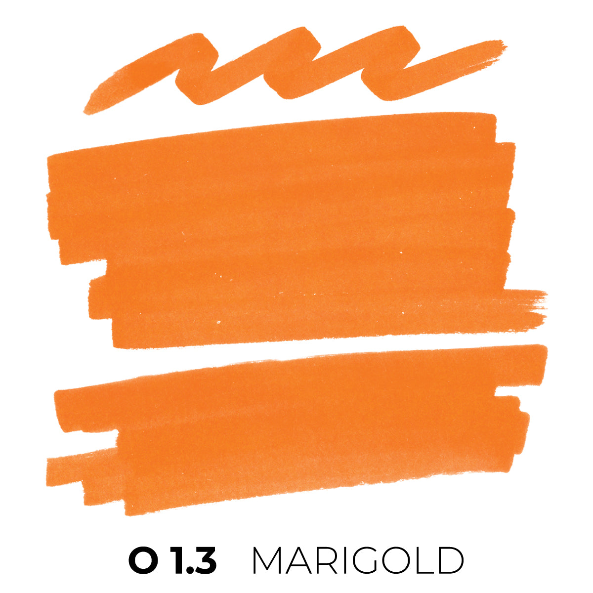Brush Half Marker O1.3 Marigold