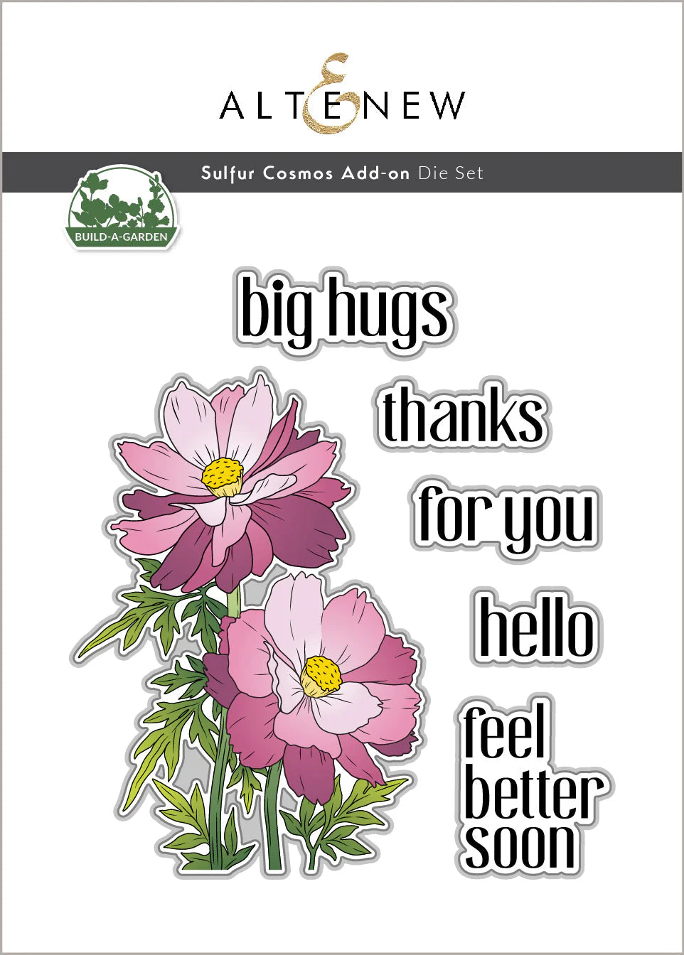 Build-A-Garden: Sulfur Cosmos Add-On Dies