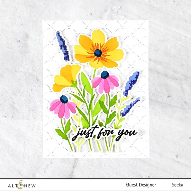 Dynamic Duo: Wildflower Bouquet Add-On Dies