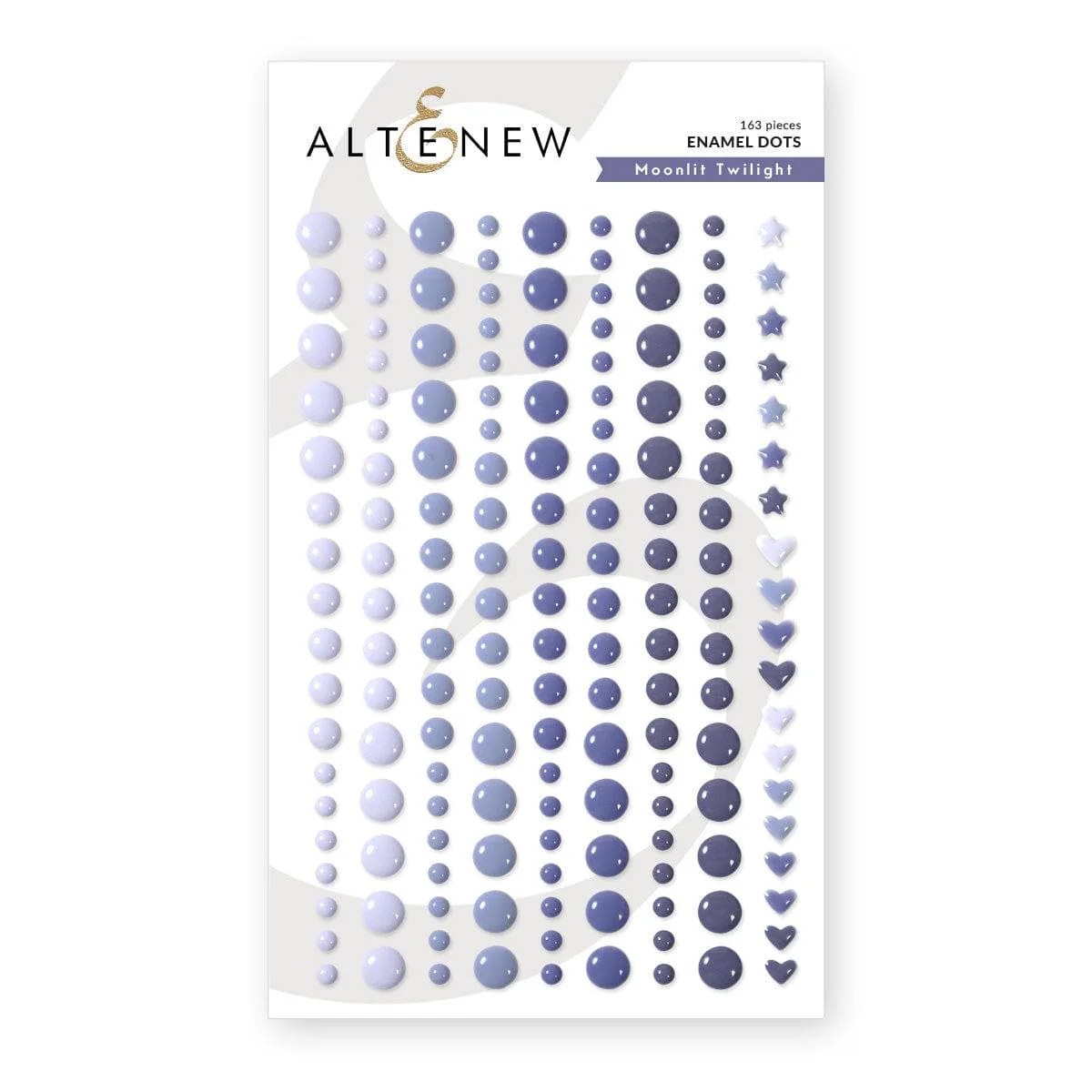 Moonlit Twilight Enamel Dots