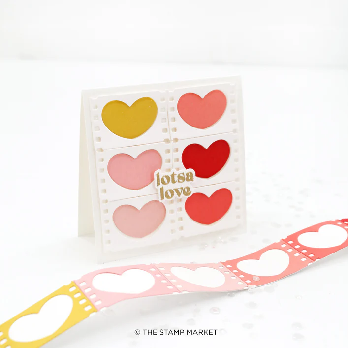 Heart Filmstrip Die