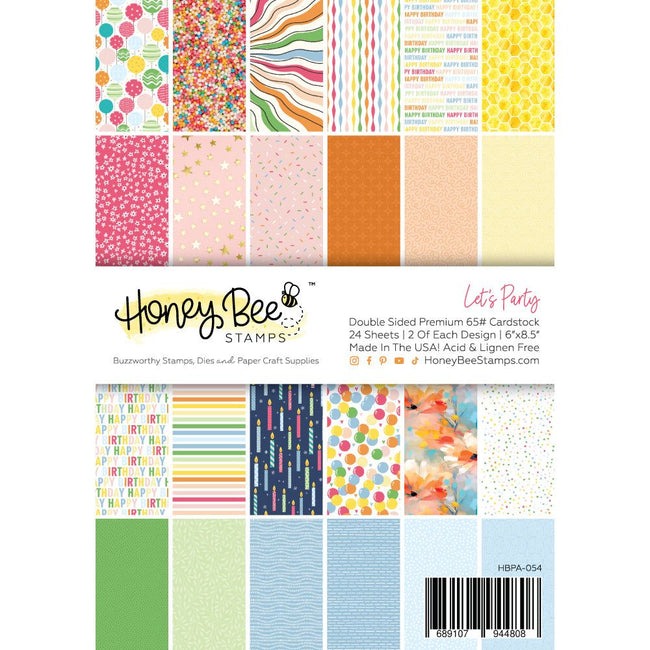 Let's Party 6x8.5 Paper Pad