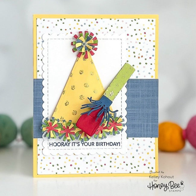 Lovely Layers: Party Hat Honey Cuts