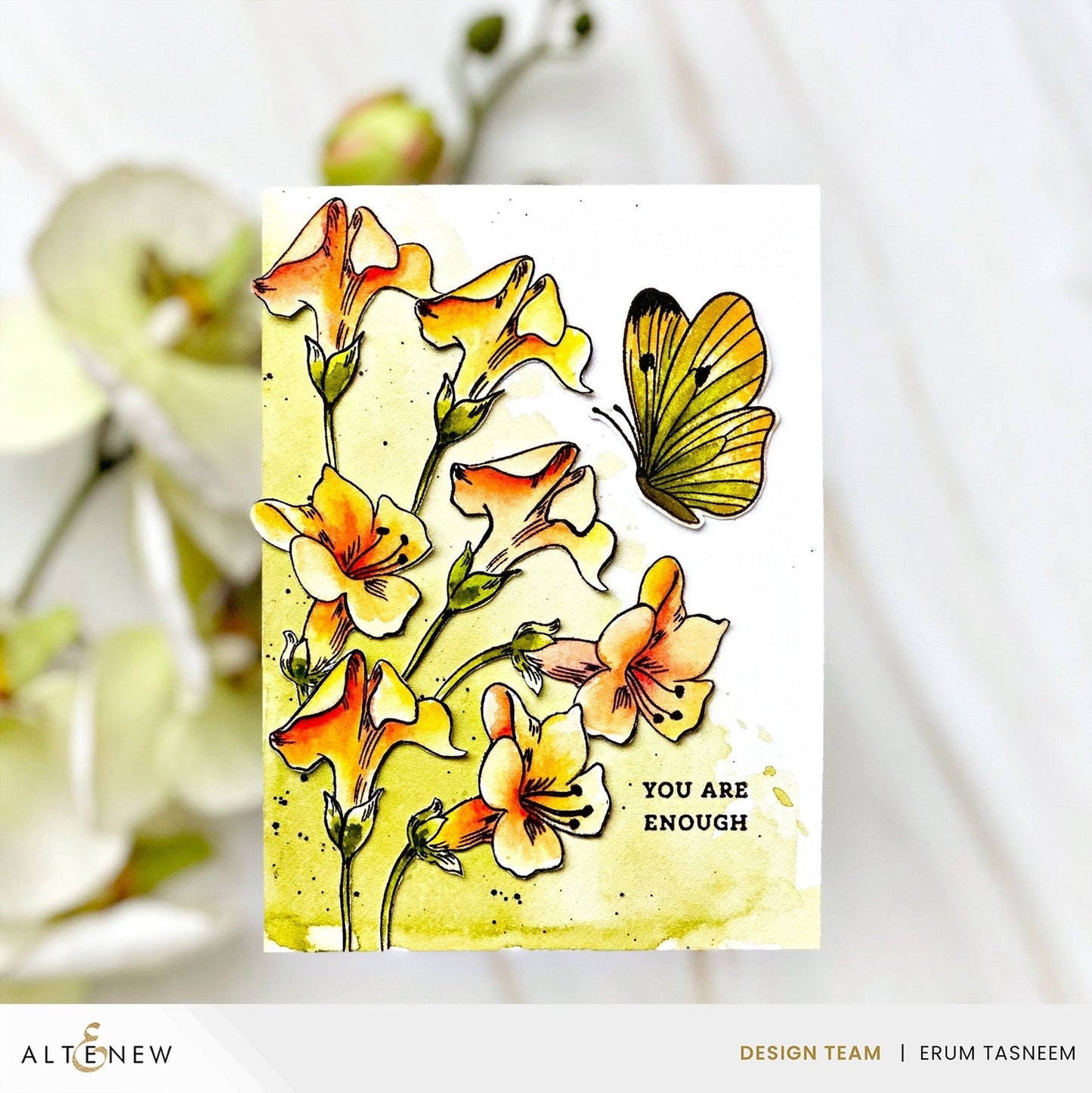 Mini Delight: Delicate Butterfly Stamp & Die