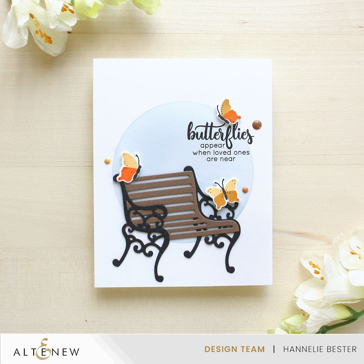 Mini Delight: Garden Bench Stamp & Dies