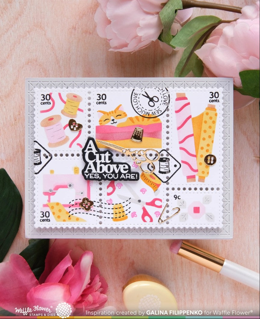 Quilted Hugs Sentiments Stamp Set