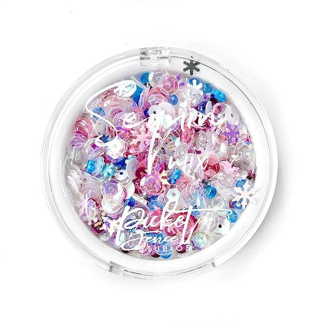Sequin Mix Plus - Candied Snow