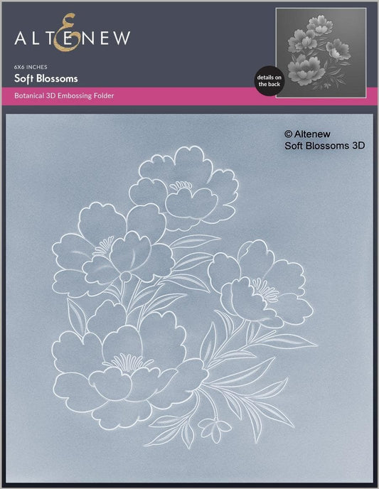 Soft Blossoms Embossing Folder 