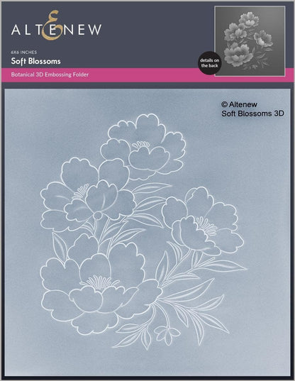 Soft Blossoms Embossing Folder 