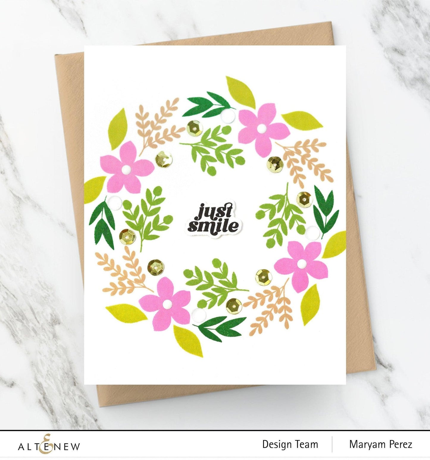 Botanical Wreath Builder Stamp Set