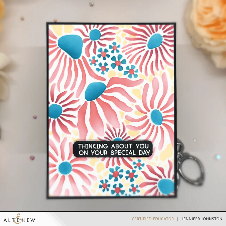 Daisy Craze Stencil Set