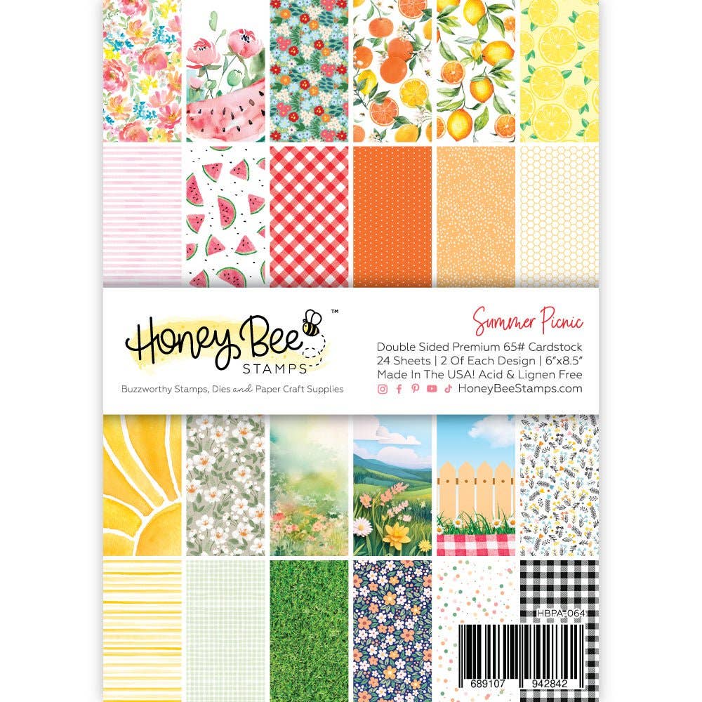 Summer Picnic 6x8.5 Paper Pad