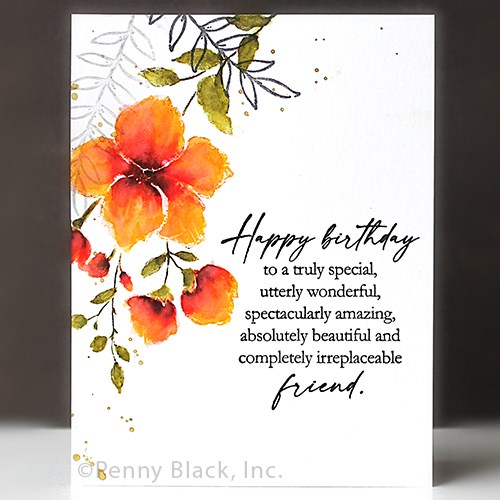 Birthday Wishes Stamp Set