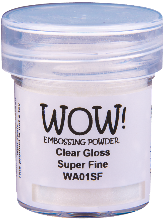 Clear Gloss Super Fine Embossing Powder
