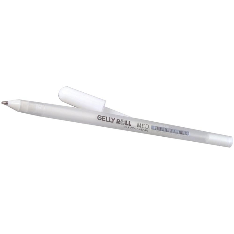 White Gelly Roll Pen Medium