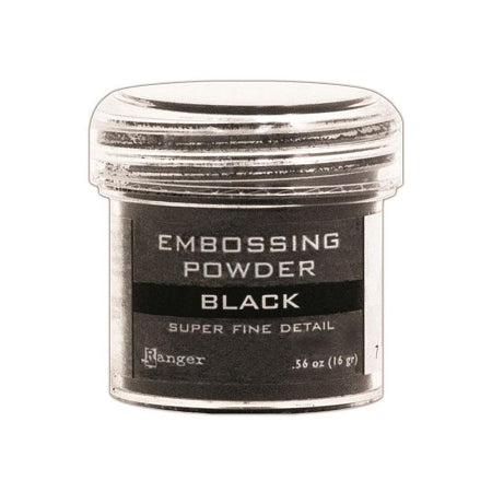 Embossing Powder Super Fine Black