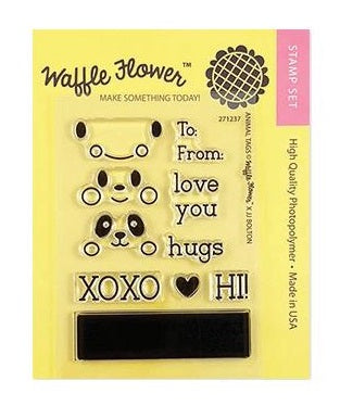 Animal Tags Stamp Set