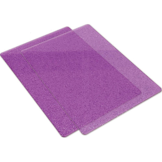 Purple w/Silver Glitter Cutting Pads