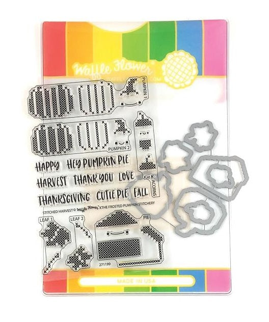 Stitched Harvest Stamp & Die Set
