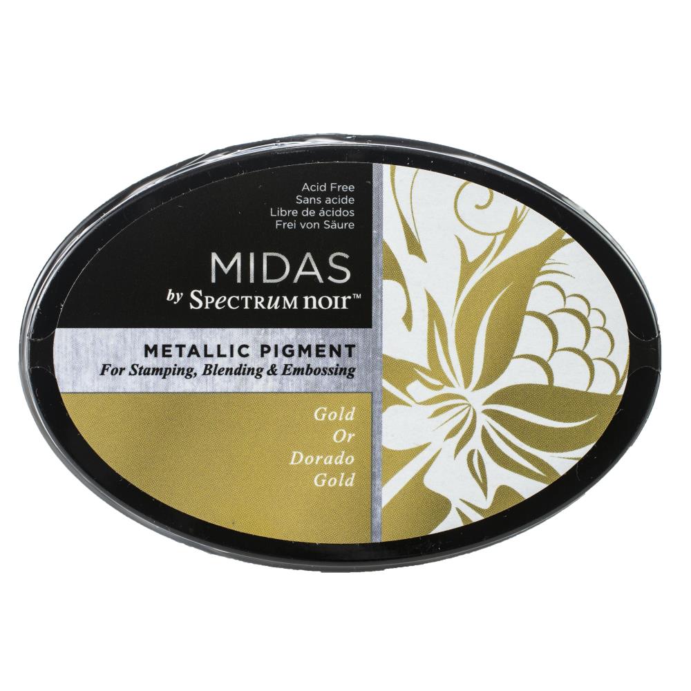 Midas Metallic Ink Pad Gold