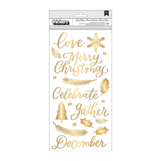 Together For Christmas Good Tidings Phrase Thickers