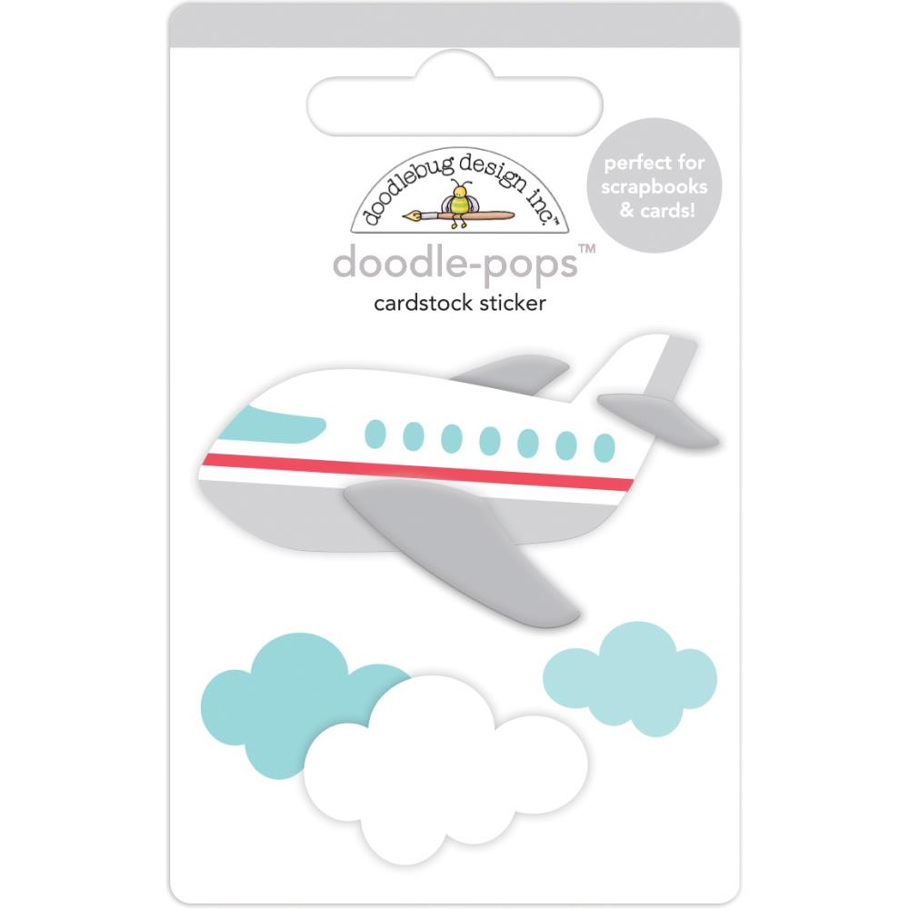 I Heart Travel Jet Set Doodle Pops