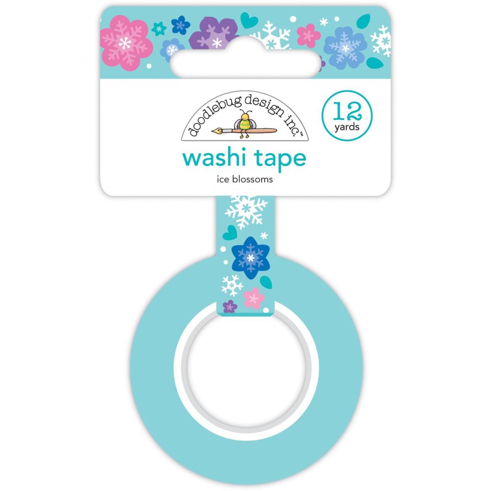 Winter Wonderland Ice Blossoms Washi Tape