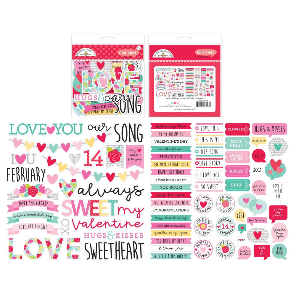 Love Notes Chit Chat Die Cuts