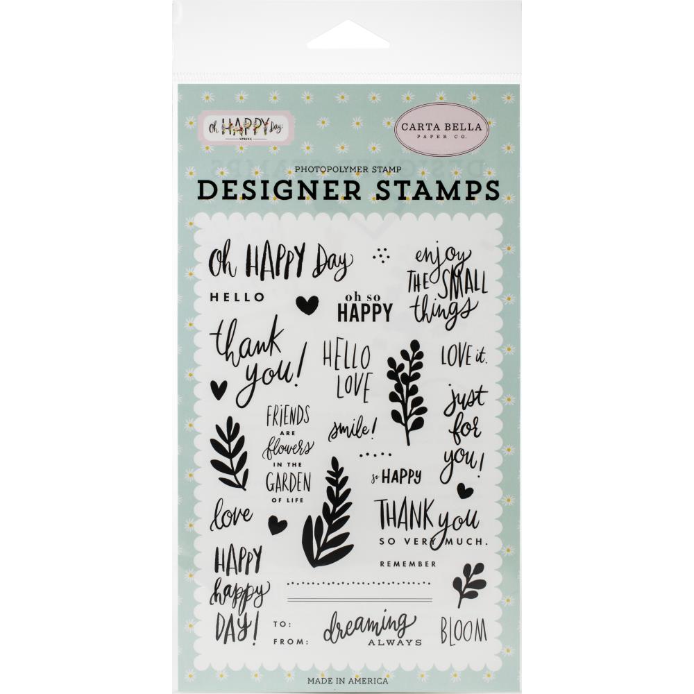 Oh Happy Day Spring Happy Happy Day Stamp Set