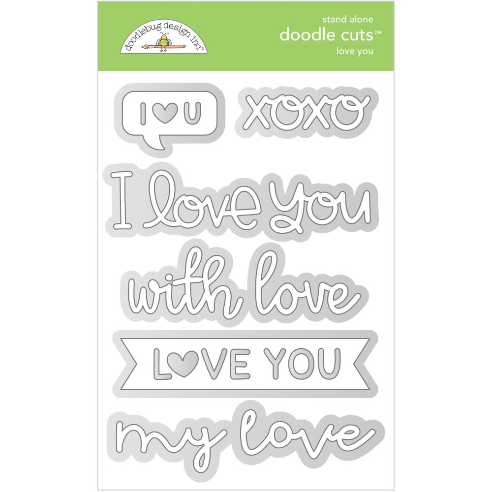 Love You Doodle Cuts Dies