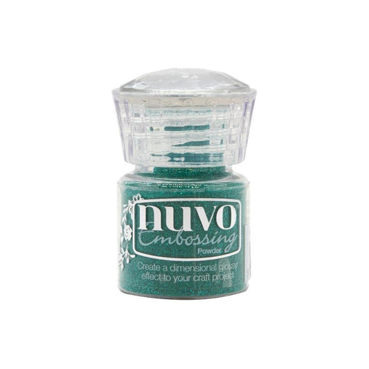 Nuvo Embossing Powder Glimmering Greens