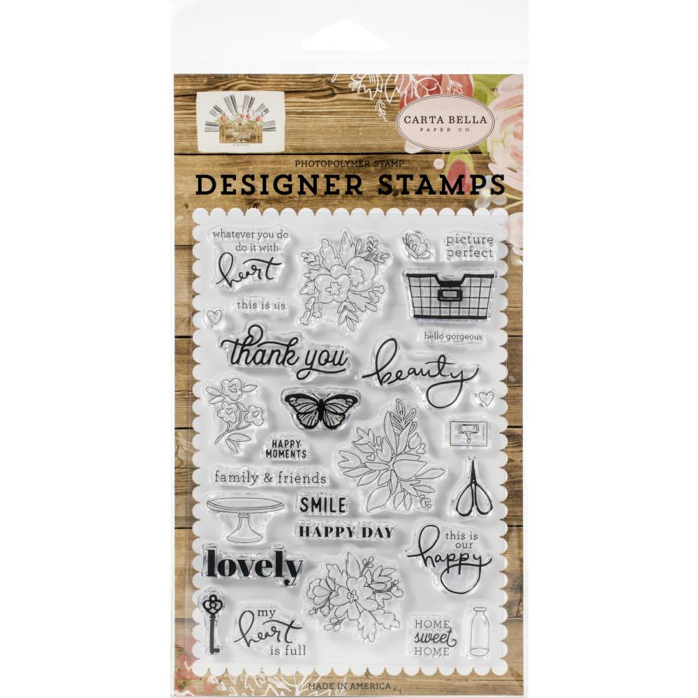 Farmhouse Market Happy Moments Stamp Set