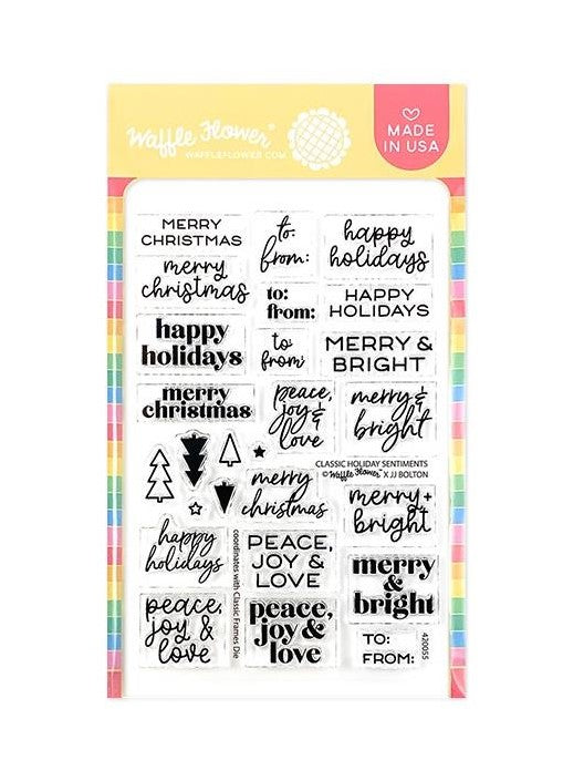 Classic Holiday Sentiments Stamp Set