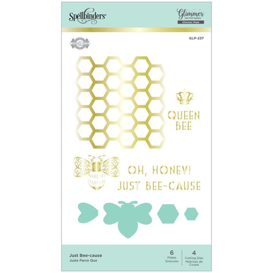 Just Bee-Cause Hot Foil Plate