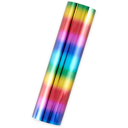 Mini Rainbow Stripe Glimmer Foil