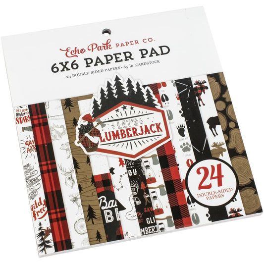 Let's Lumberjack 6x6 Paper Pad