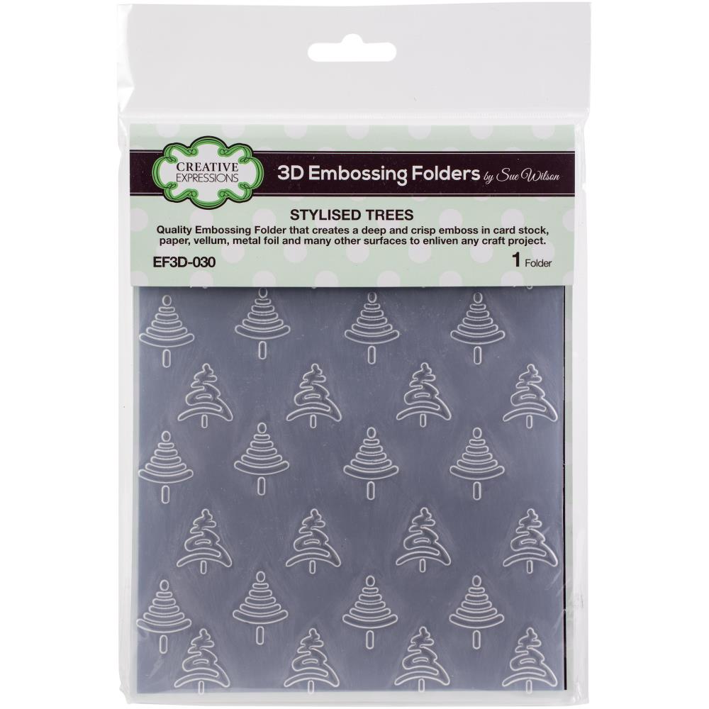 Stylised Trees Embossing Folder