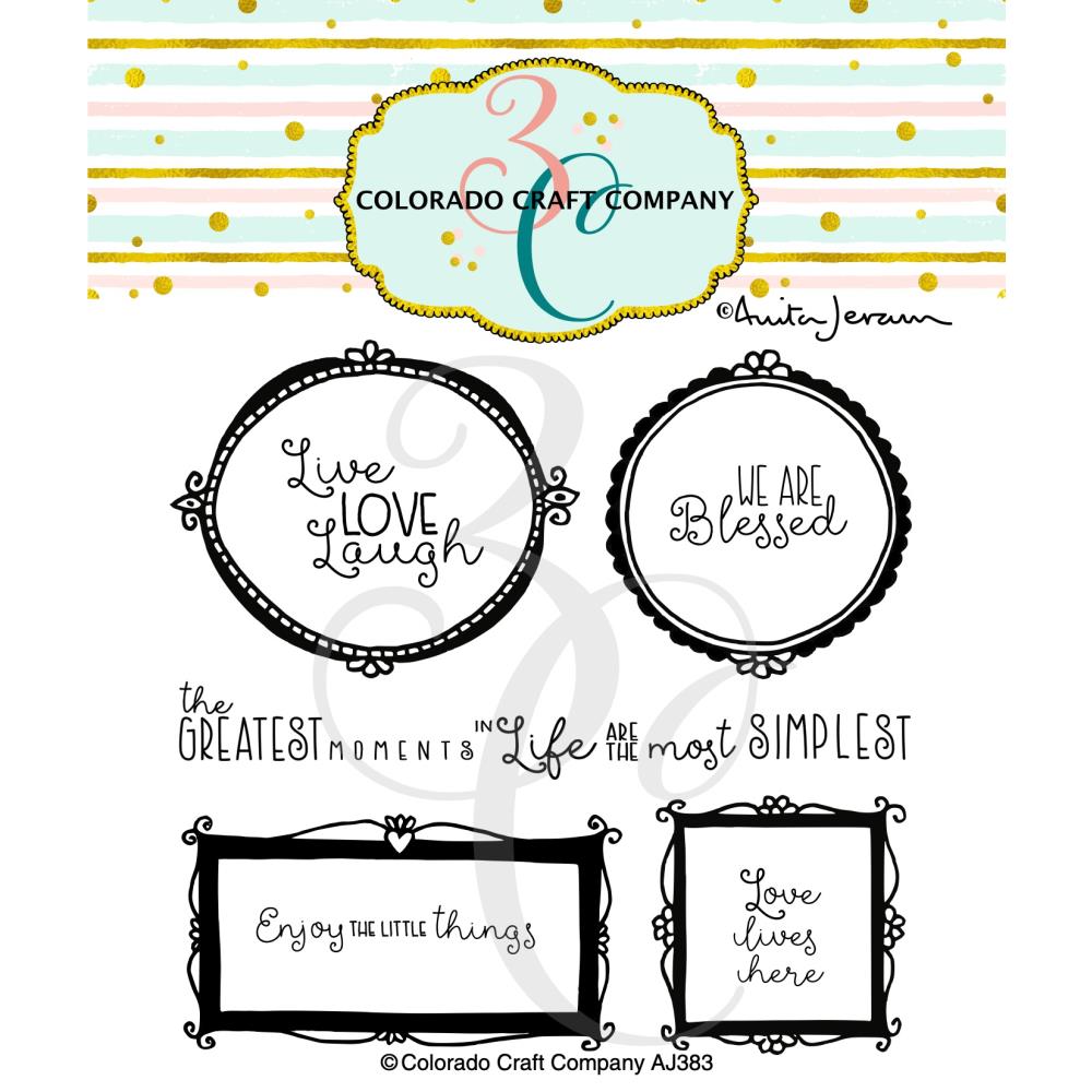 Wall Words Stamp Set