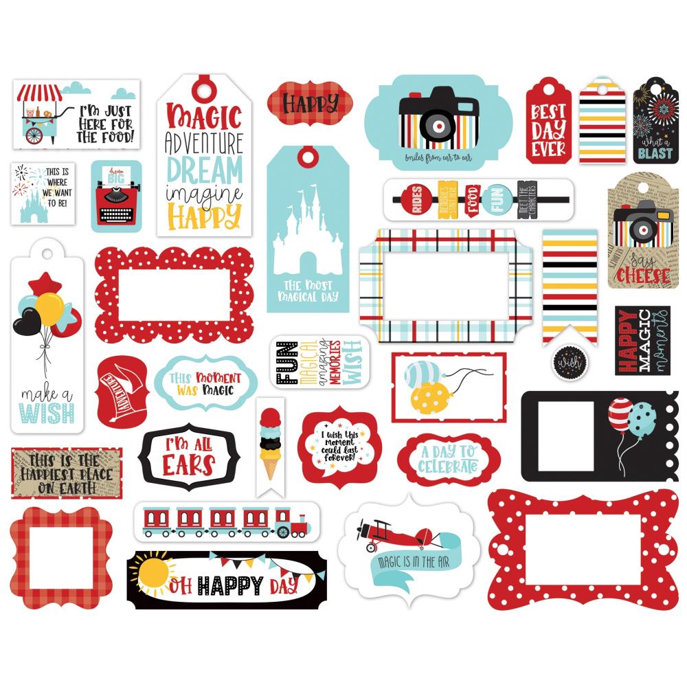 A Magical Place Frames & Tags Ephemera