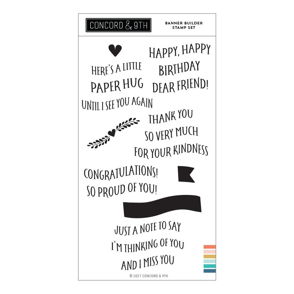 Banner Builder Stamp Set