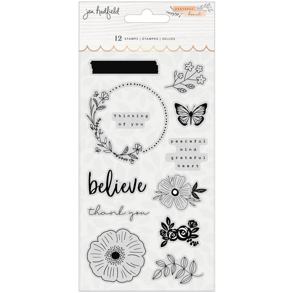Peaceful Heart Stamp Set