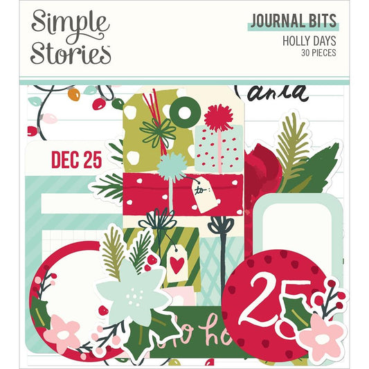 Holly Days Journal Bits