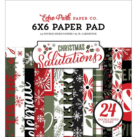Christmas Salutations 6x6 Paper Pad
