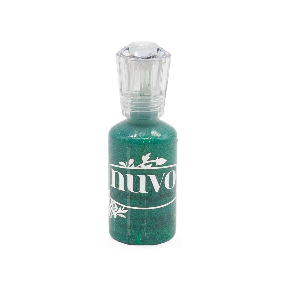 Nuvo Glitter Drops Grotto Green
